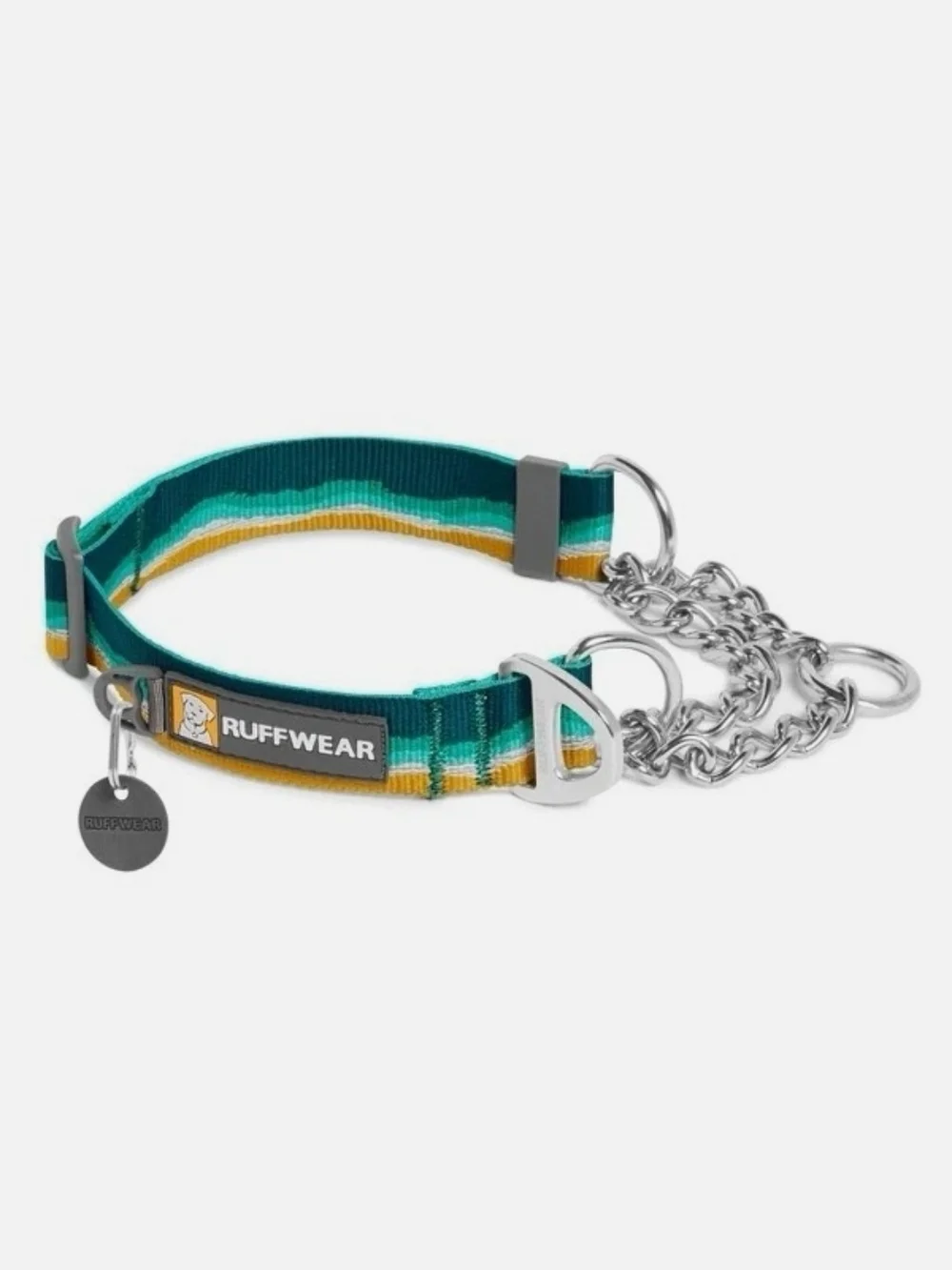 Like New Ruffwear Adjustable Martingale Dog Collar - Seafoam Size Large